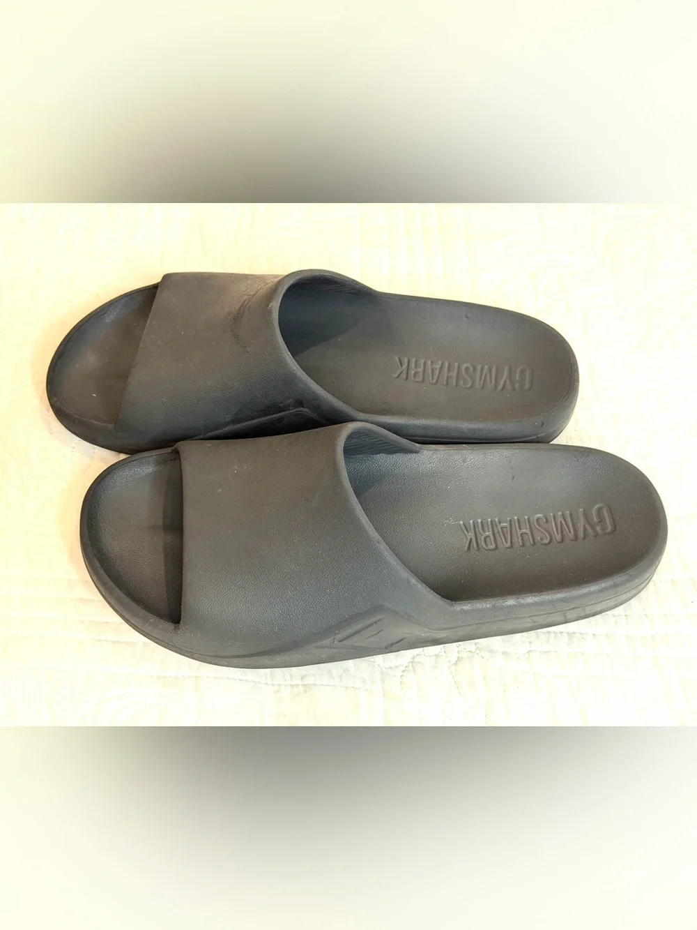Gymshark Unisex Rest Day Slice Sandals Black Mens 10 Women’s 11 Comfy Shoe